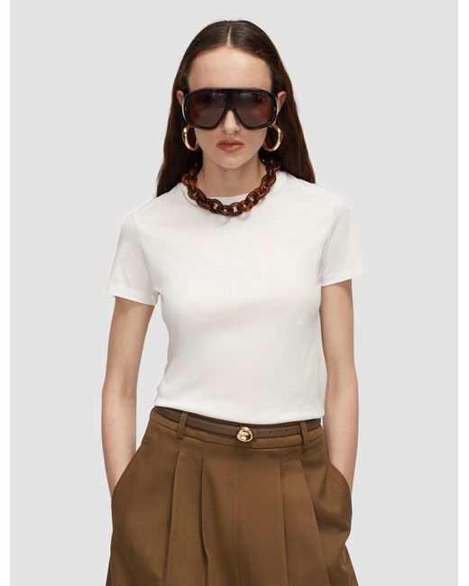 Ceinture Réversible Arden En Cuir Joseph en coloris White