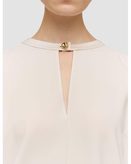 Joseph White Donna Crepe Top