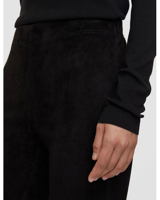 Joseph Black Suede Stretch Legging
