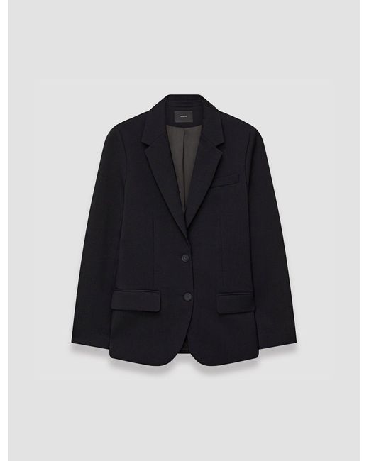 Joseph Blue Tailoring Wool Stretch Jackie Jacket