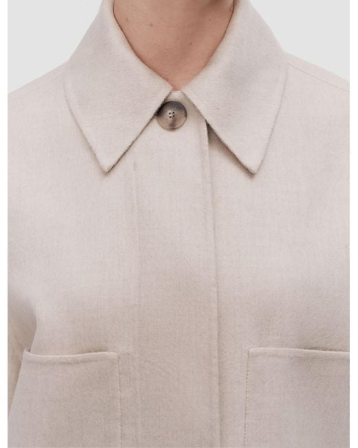 Joseph Natural Kalaa Light Double Face Wool Jacket