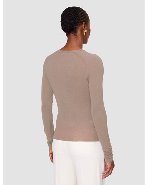 Joseph Natural Geras Cashair Jumper