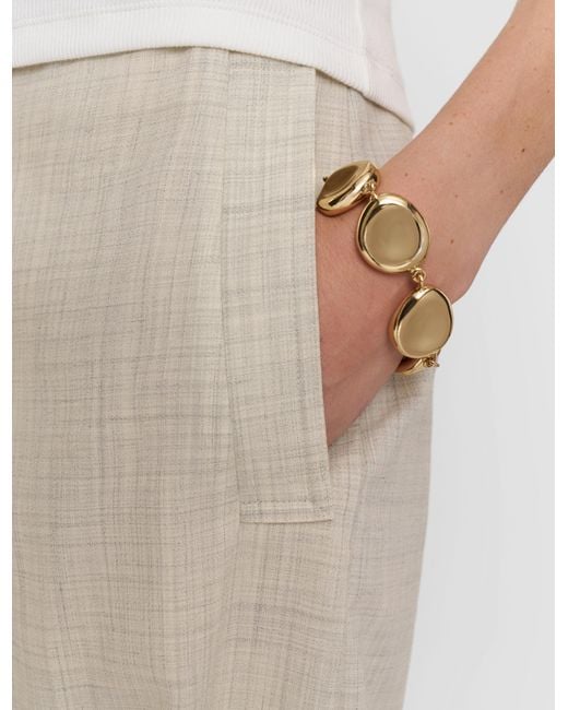 Joseph Metallic Bean Bracelet