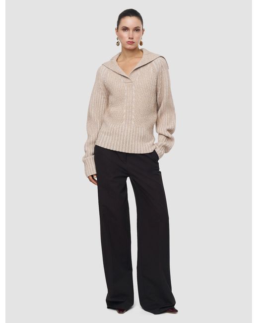 Joseph White Robby Mouliné Merino Knit Jumper