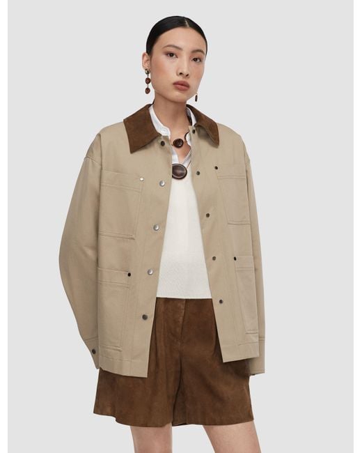 Joseph Natural Athos Cotton Jacket