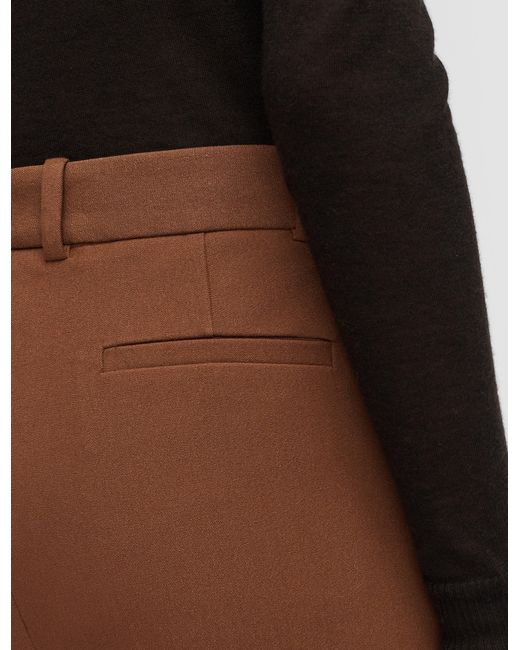 Joseph White Tafira Gabardine Stretch Trousers