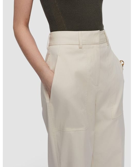 Joseph White Jaber Light Cotton Trousers