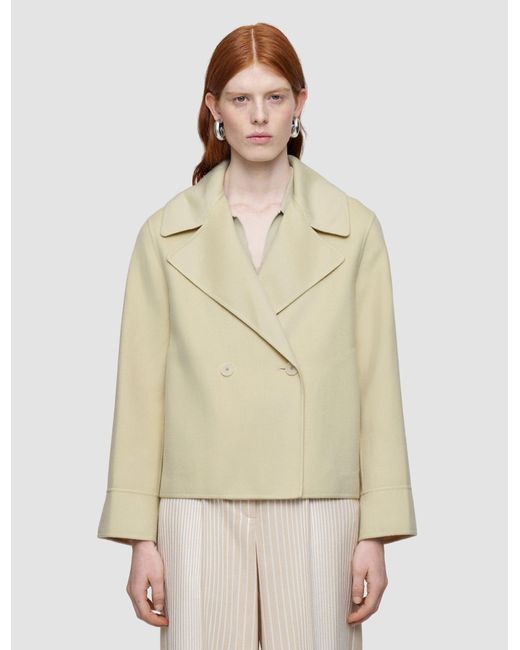 Joseph Natural Rollet Light Double Face Wool Jacket