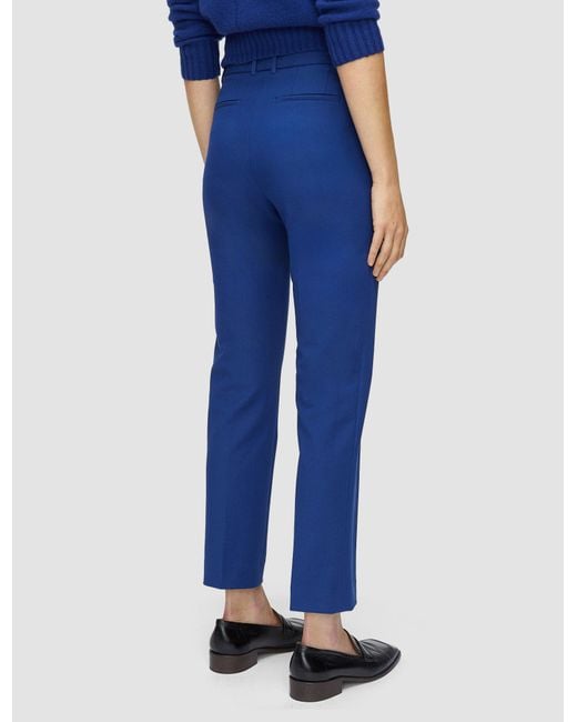 Joseph Blue Coleman Bi-Stretch Toile Trousers