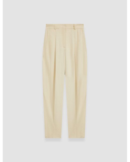 Joseph White Viscose Twill Germain Trousers