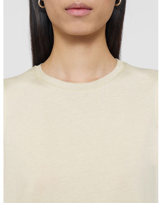 Joseph Natural Cotton Silk Jersey Tank Top
