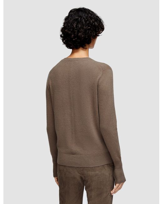 Joseph Natural Light Pure Cashmere V Neck Jumper