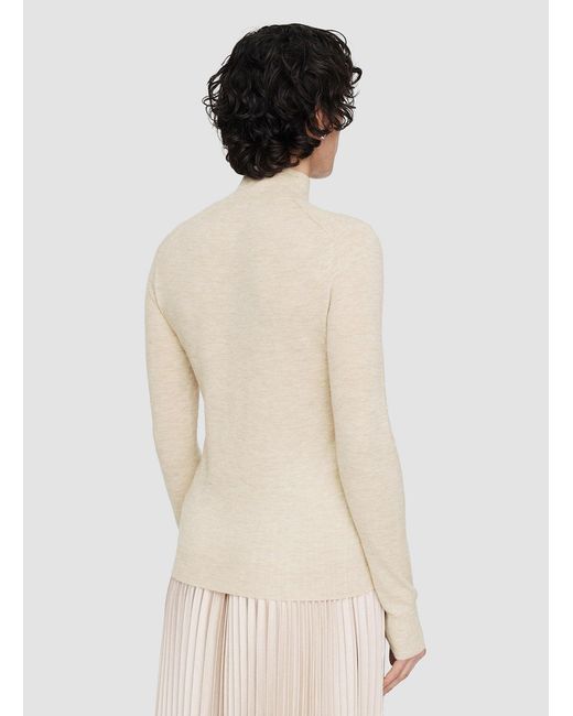 Joseph White Cashair High Neck Jumper
