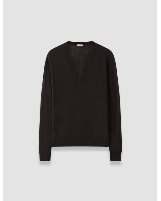 Joseph Brown Cashair V Neck Jumper