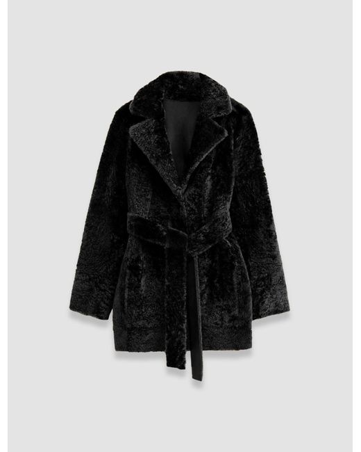 Joseph Black Leman Reversible Shearling Coat for men