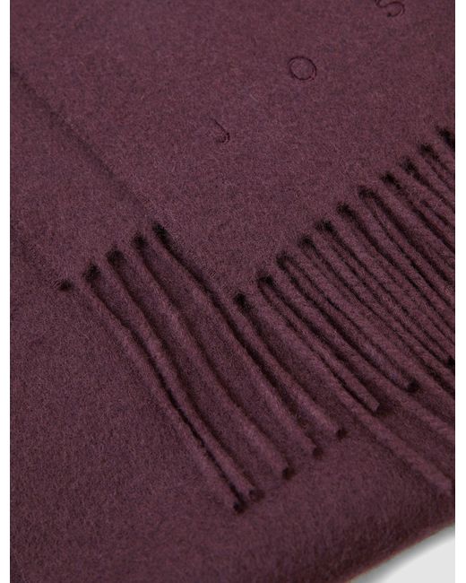 Joseph Purple Cecile Wool Scarf
