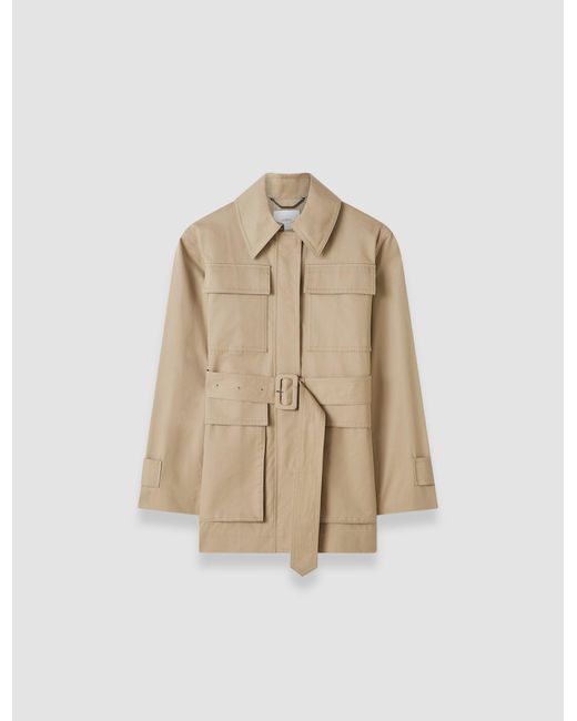 Joseph Natural Shama Cotton Utility Jacket