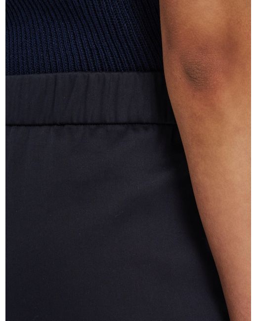 Joseph Blue Temple Light Gabardine Stretch Trousers