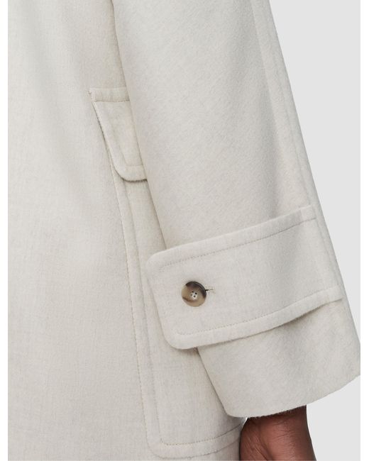 Joseph Natural Menas Light Double Face Wool Jacket