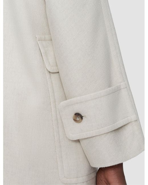 Joseph Natural Menas Light Double Face Wool Jacket