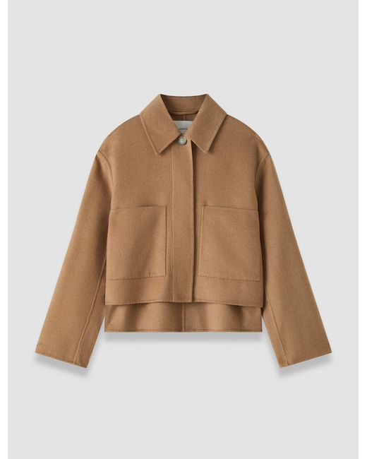 Joseph Natural Kalaa Light Double Face Wool Jacket