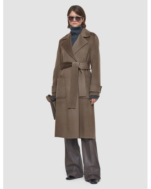Joseph Natural Arline Double Face Cashmere Coat
