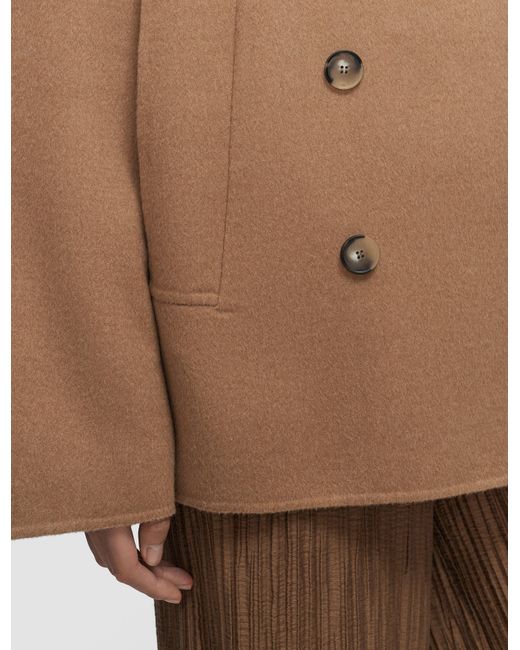 Joseph Natural Apollo Light Double Face Wool Jacket