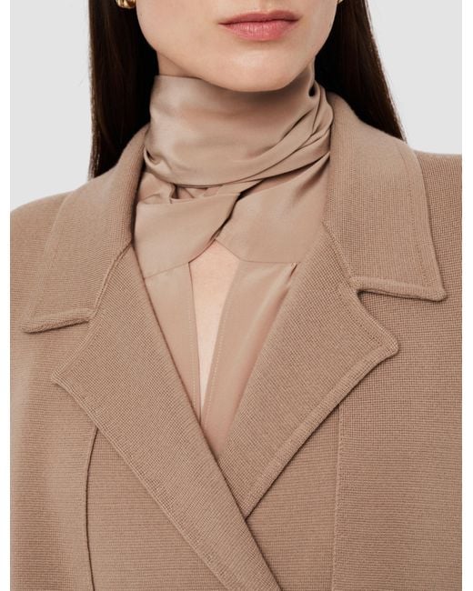 Joseph Natural Milano Knitted Wool Coat