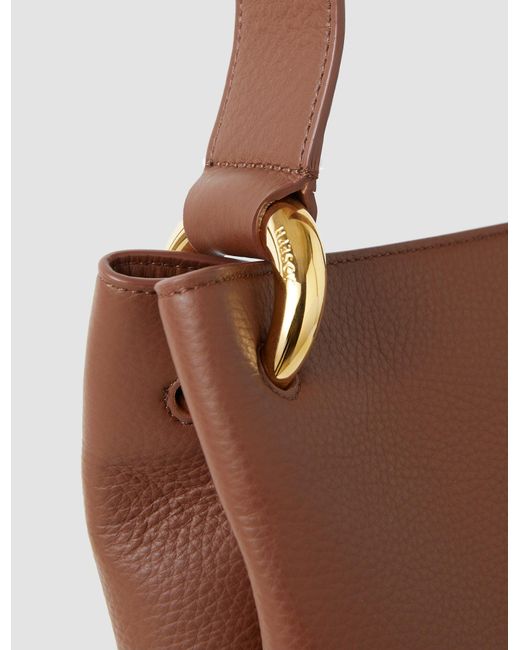 Joseph Brown Bucket Leather Bag