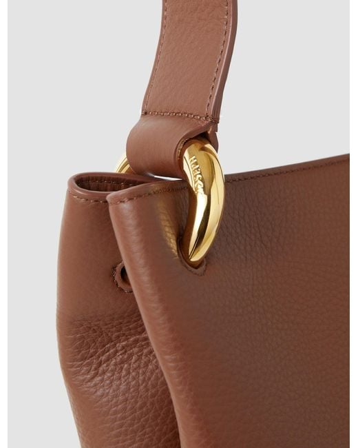 Joseph Brown Bucket Leather Bag