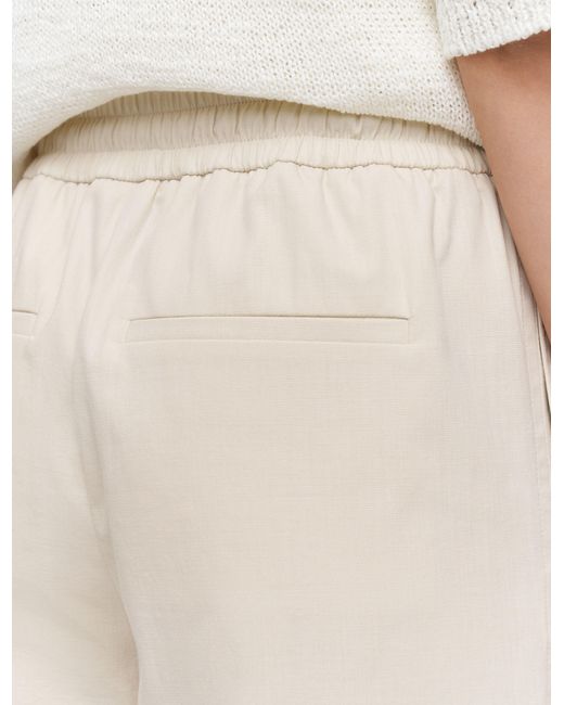Joseph Natural Thurla Light Cotton Trousers