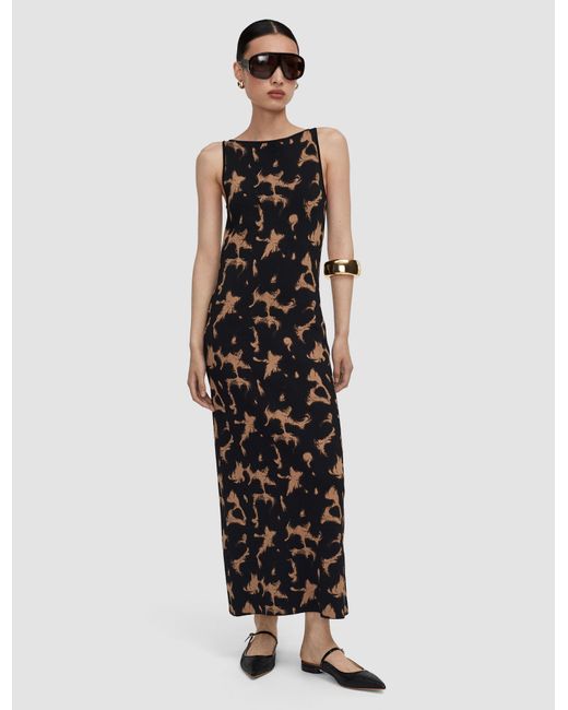 Joseph White Lecate Tortoiseshell Knit Dress