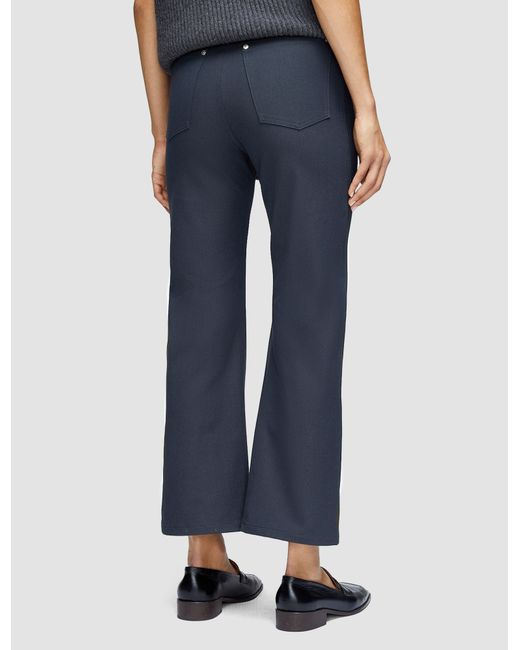 Joseph Blue Duke Gabardine Stretch Trousers