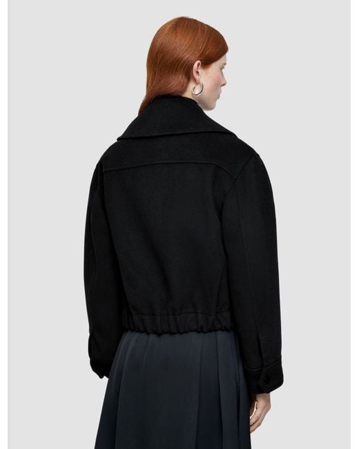 Joseph Black Luc Soft Wool Cashmere Jacket