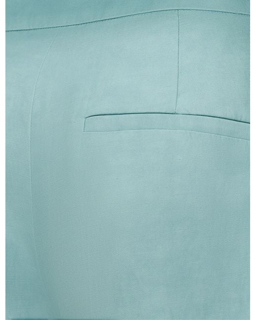 Joseph Blue Aix Light Linen Blend Trousers