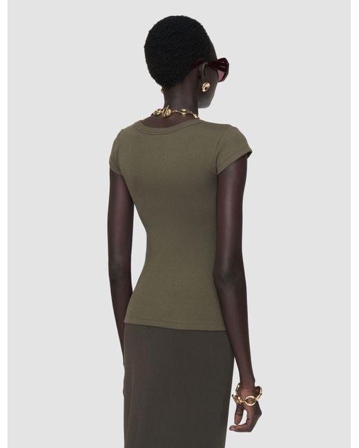 Joseph Green Saba Cotton Rib Top