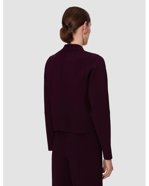 Joseph Red Pilar Compact Milano Jacket