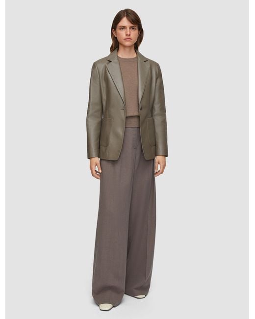 Joseph Brown Forest Fine Wool Trousers