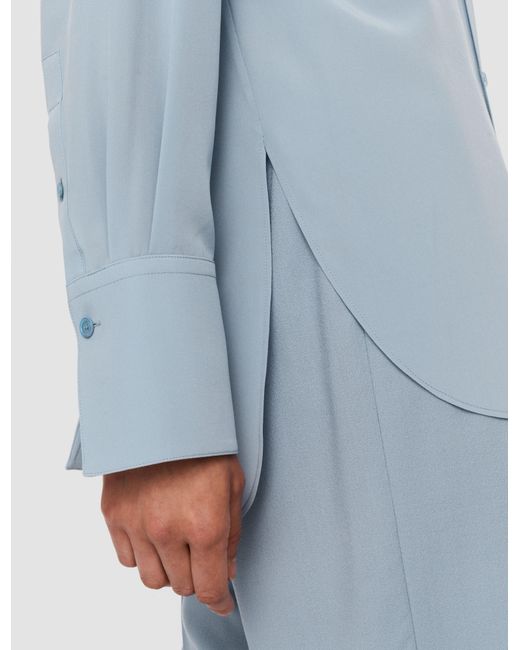 Joseph Blue Joe Silk Crepe De Chine Blouse