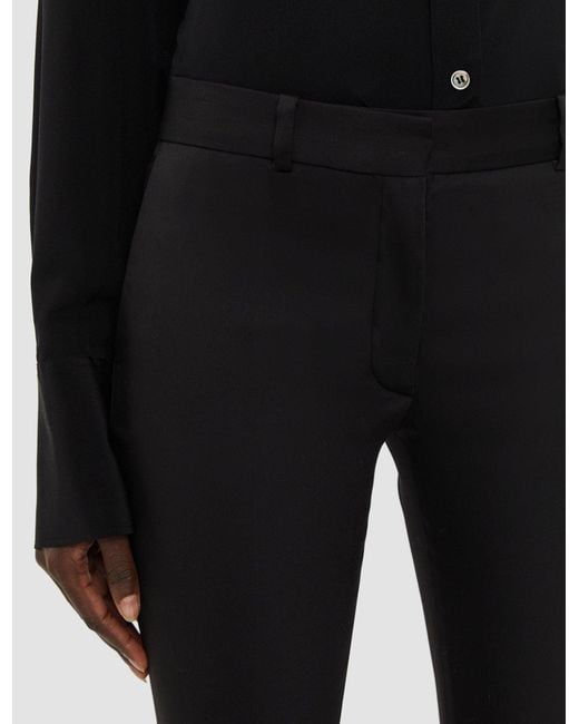 Joseph Black Light Gabardine Stretch Bing Court Trousers