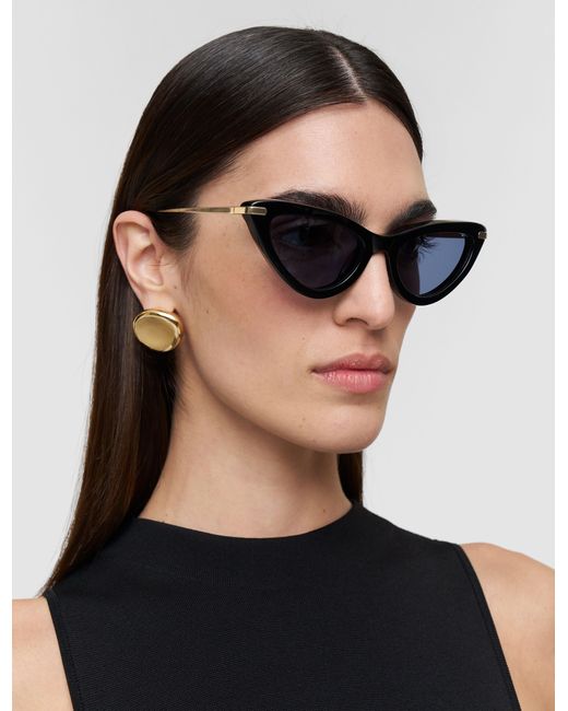 Joseph White Laarous Cat Eye Sunglasses