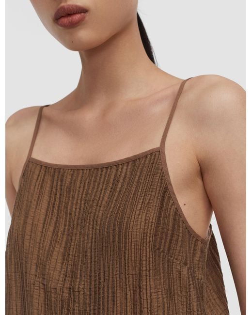 Joseph White Titana Fluid Crinkle Camisole