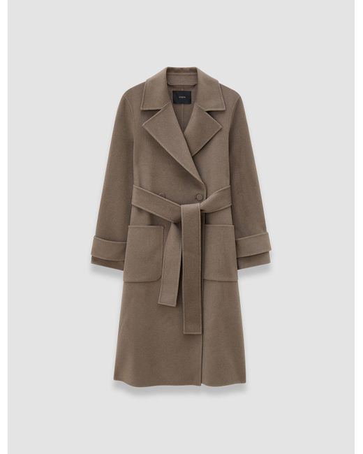 Joseph Natural Arline Double Face Cashmere Coat