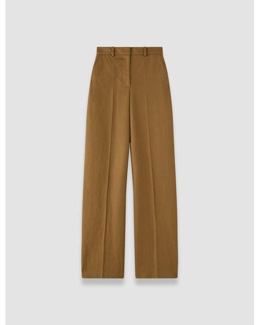Joseph Natural Mitae Cotton Twill Trousers