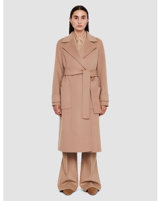 Joseph Natural Arline Double Face Cashmere Coat
