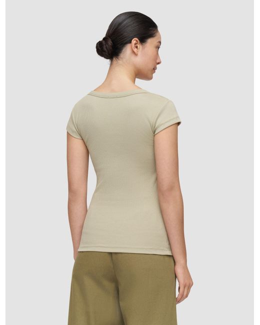 Joseph Green Saba Cotton Rib Top