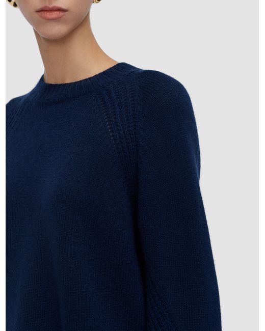 Joseph Blue Maple Pure Cashmere Jumper