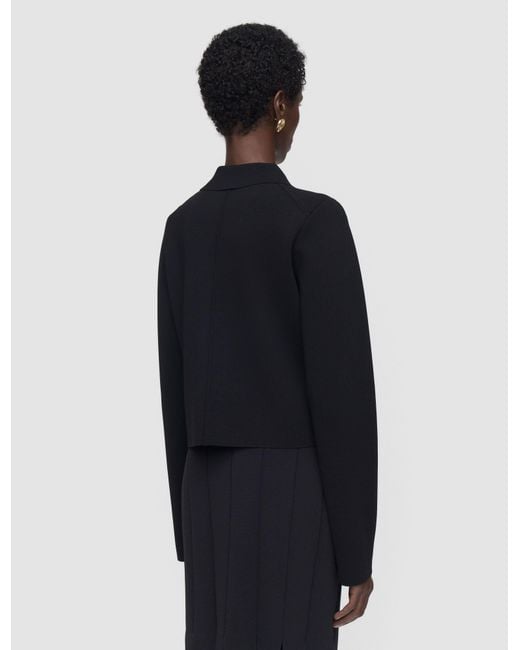 Joseph Blue Gare Compact Milano Knit Jacket