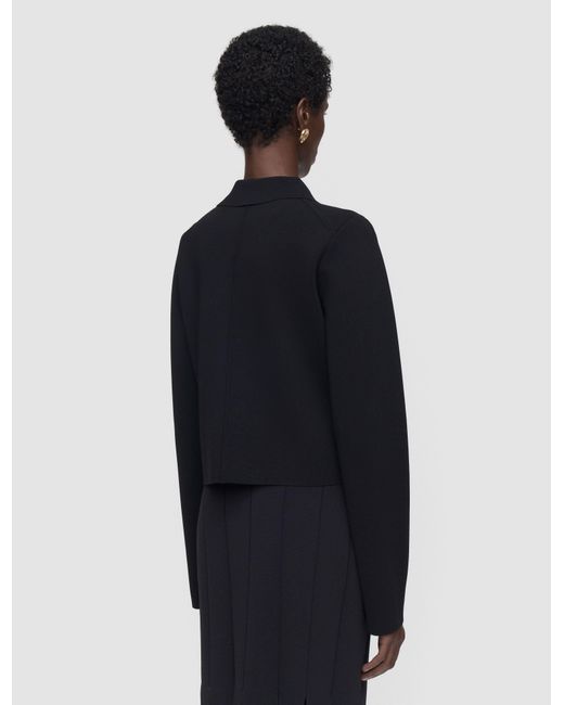 Joseph Blue Gare Compact Milano Knit Jacket