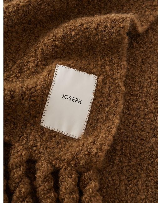 Joseph Brown Kai Fluffy Bouclé Scarf